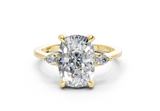 Lyanna Elongated Cushion Diamond  Engagement Ring