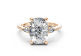 Lyanna Elongated Cushion Diamond  Engagement Ring