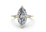 Lyanna Marquise Diamond Engagement Ring