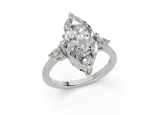 Lyanna Marquise Diamond  Engagement Ring