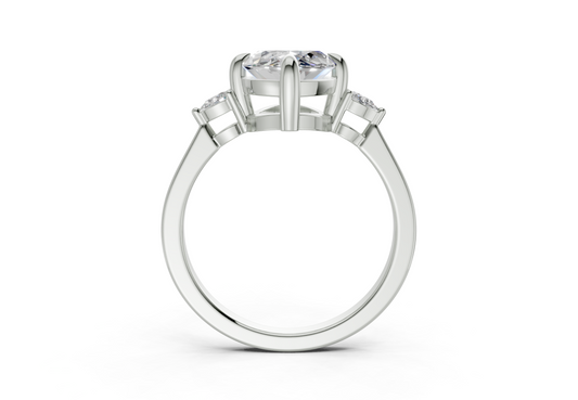 Lyanna Marquise Diamond Engagement Ring