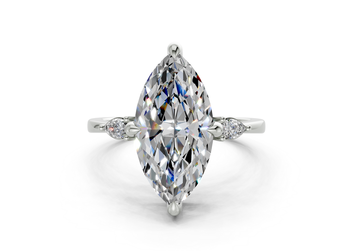 Lyanna Marquise Diamond  Engagement Ring