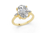 Lyanna Oval Diamond  Engagement Ring