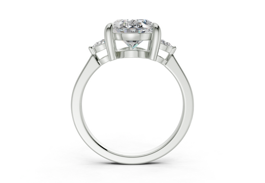 Lyanna Oval Diamond Engagement Ring