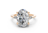 Lyanna Oval Diamond  Engagement Ring