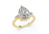 Lyanna Pear Diamond Engagement Ring