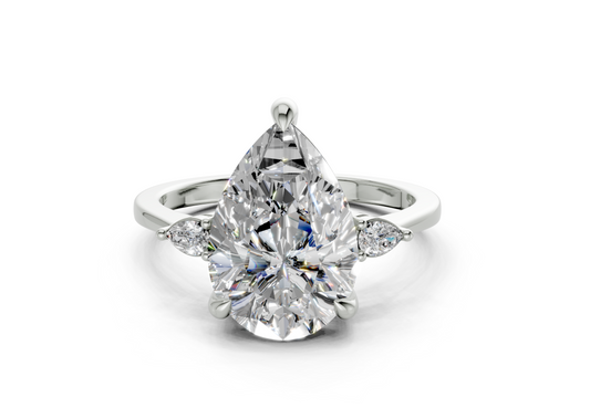 Lyanna Pear Diamond Engagement Ring