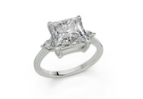 Lyanna Princess Diamond  Engagement Ring