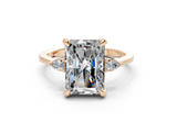 Lyanna Radiant Diamond Engagement Ring