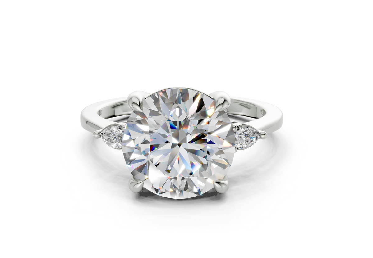 Lyanna Round Diamond  Engagement Ring