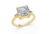 Lyanna Asscher Diamond Engagement Ring