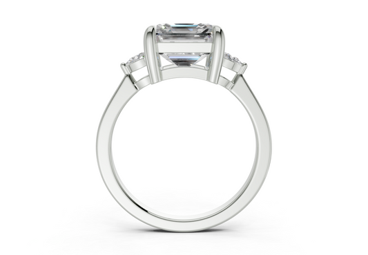 Lyanna Asscher Diamond Engagement Ring