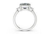 Lyanna Asscher Diamond  Engagement Ring