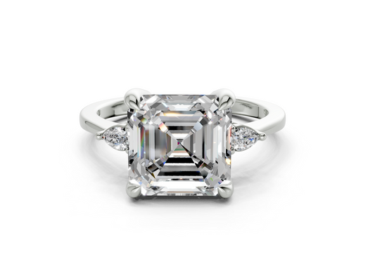 Lyanna Asscher Diamond Engagement Ring