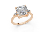 Lyanna Asscher Diamond  Engagement Ring