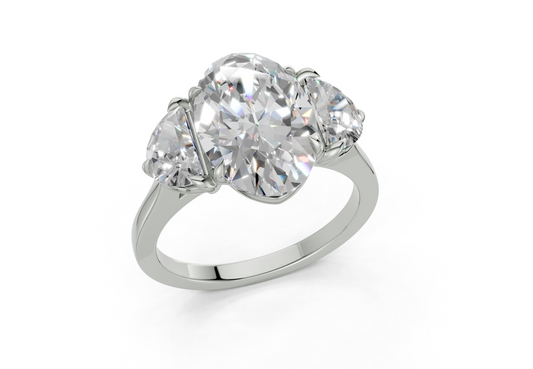 Ceryn Oval Diamond  Engagement Ring