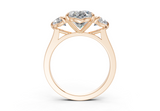 Ceryn Oval Diamond  Engagement Ring