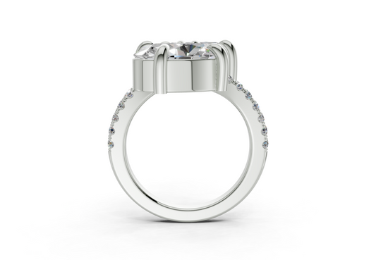 Endora Oval Diamond Engagement Ring