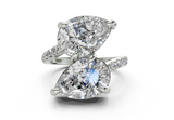 Endora Pear Diamond Engagement Ring