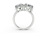 Zephira Oval-Round Diamond Engagement Ring