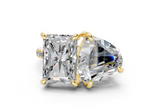 Fanya Heart-Radiant Diamond  Engagement Ring