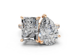 Fanya Pear-Radiant Diamond  Engagement Ring