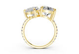 Fanya Pear-Radiant Diamond  Engagement Ring