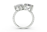 Fanya Pear-Radiant Diamond Engagement Ring