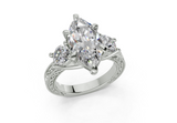 Atria Marquise Diamond Engagement Ring