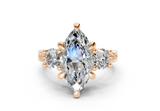 Atria Marquise Diamond Engagement Ring