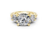 Atria Cushion Square Diamond  Engagement Ring