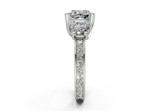 Atria Cushion Square Diamond  Engagement Ring