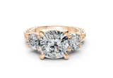 Atria Cushion Square Diamond  Engagement Ring