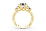 Atria Round Diamond  Engagement Ring