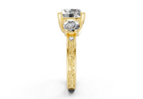 Atria Round Diamond  Engagement Ring