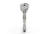 Atria Round Diamond  Engagement Ring