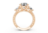 Atria Round Diamond Engagement Ring