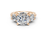 Atria Round Diamond  Engagement Ring