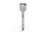 Sapphira Cushion Square Diamond  Engagement Ring