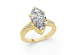 Sapphira Marquise Diamond  Engagement Ring