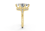 Sapphira Marquise Diamond  Engagement Ring