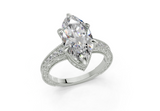 Sapphira Marquise Diamond  Engagement Ring