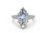 Sapphira Marquise Diamond  Engagement Ring