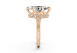 Sapphira Marquise Diamond Engagement Ring