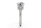 Sapphira Round Diamond  Engagement Ring