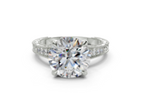 Sapphira Round Diamond  Engagement Ring