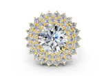 Yelena Round Diamond  Engagement Ring