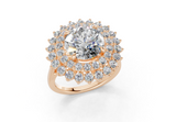 Yelena Round Diamond  Engagement Ring