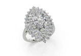 Yelena Marquise Diamond  Engagement Ring