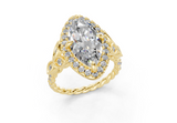 Vaella Marquise Diamond Engagement Ring